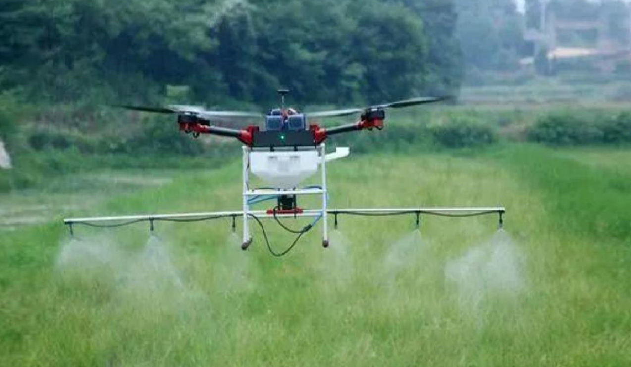 Algorithm for low-altitude control with agriculture