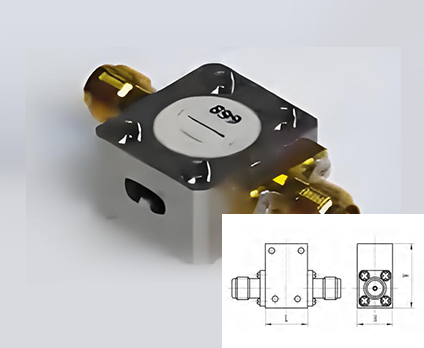 Coaxial isolator